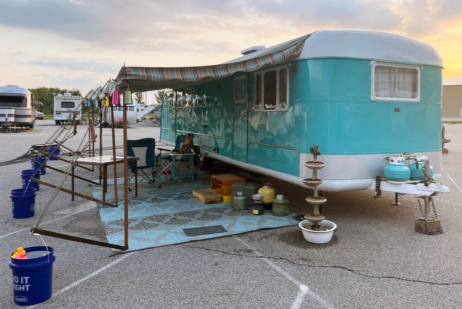 A Clever Idea to Secure Your Awning On A Hard Surface