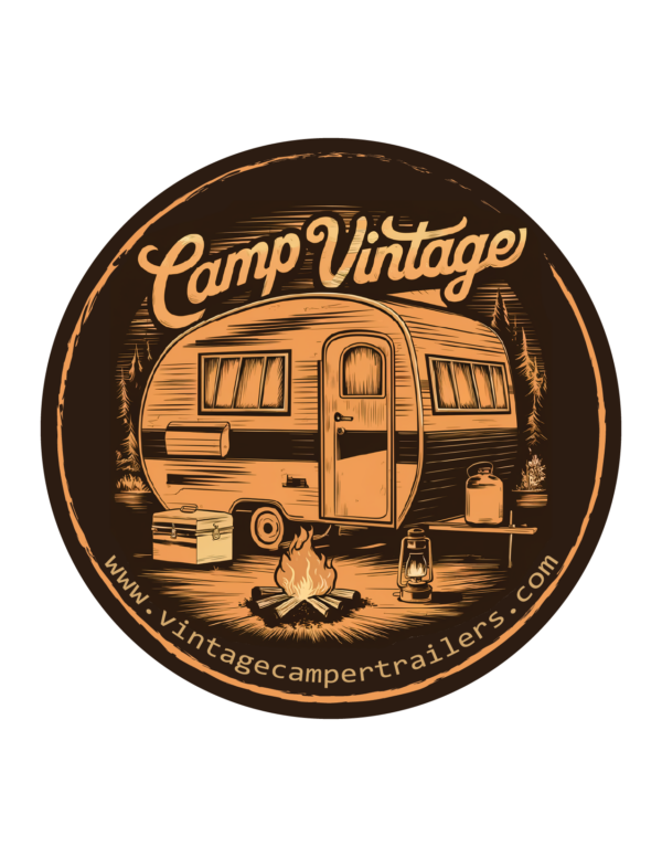 Camp Vintage Sticker