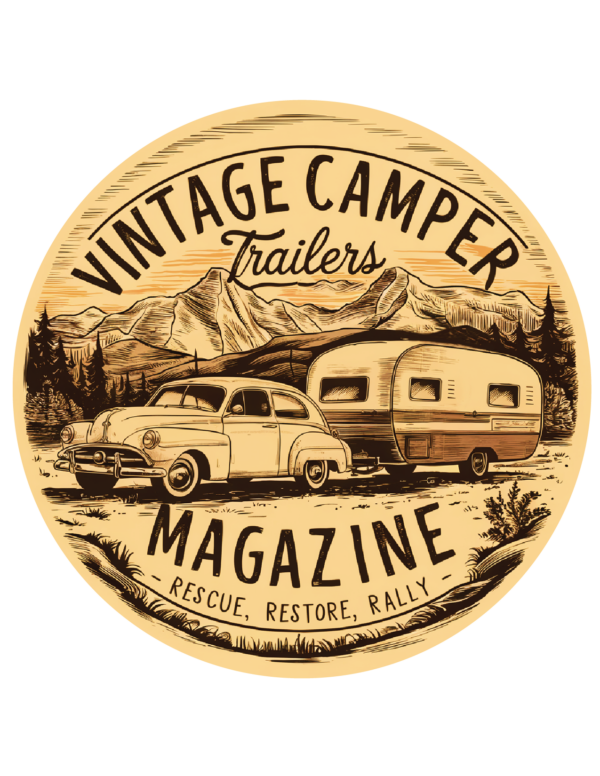 Vintage Camper Sticker