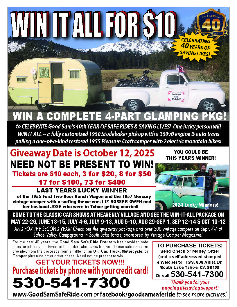 WIN the Ultimate Glamping Package in the Good Sam Safe Ride Raffle ...