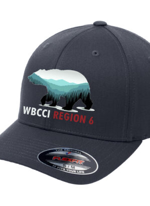 Camping Caps with embroidered logo, Region-6 TN Rally