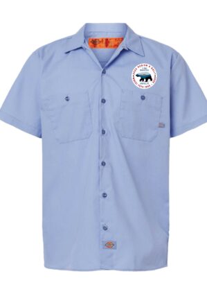 Dickies Button Up Camp Shirt, Region-6 TN Rally