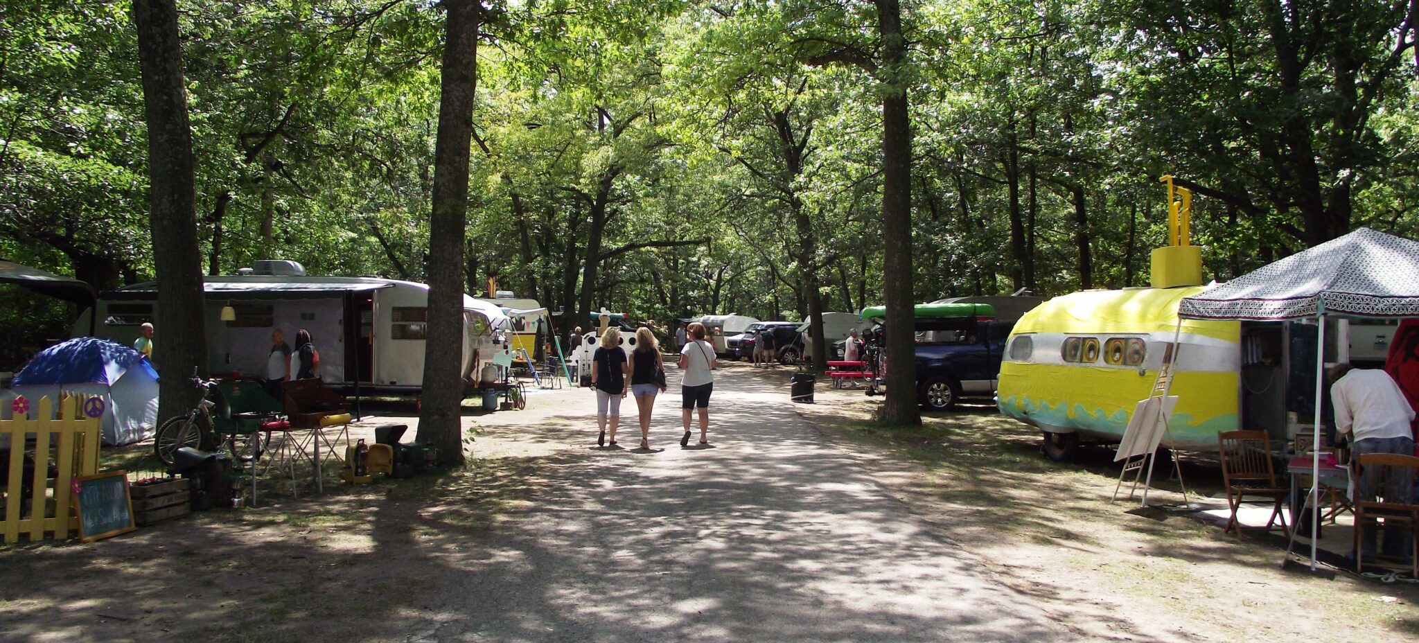 The Port Crescent Vintage Camper Rally - Vintage Camper Trailers Magazine